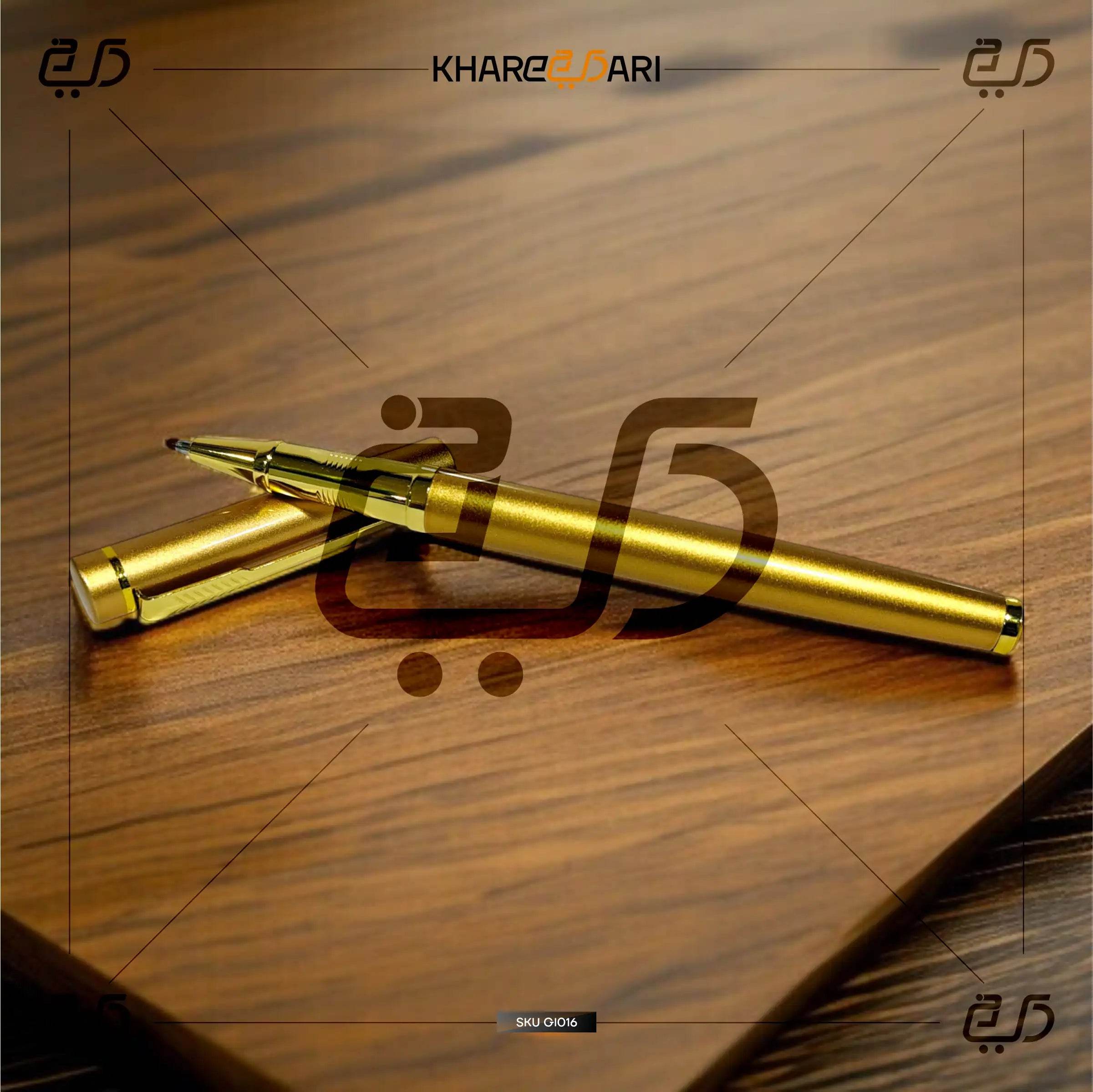 Shaan-e-Imza Golden Pen | Customised & Personalised Gift - Khareedari 