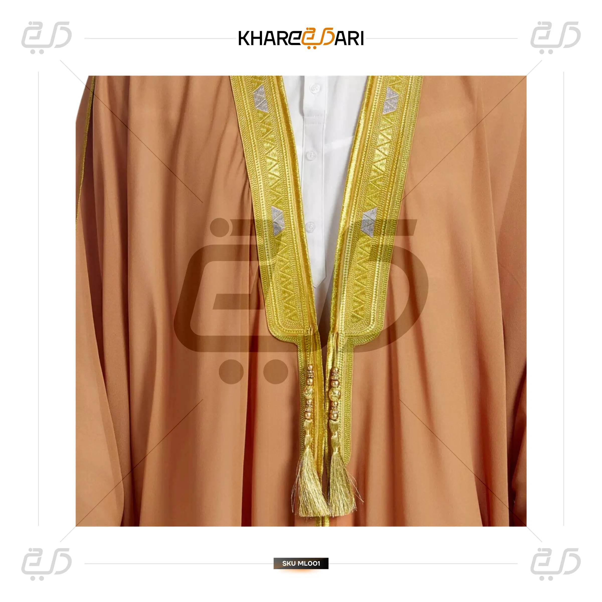 Men`s Arabic Abaya - Bisht - Mishla - Khareedari 