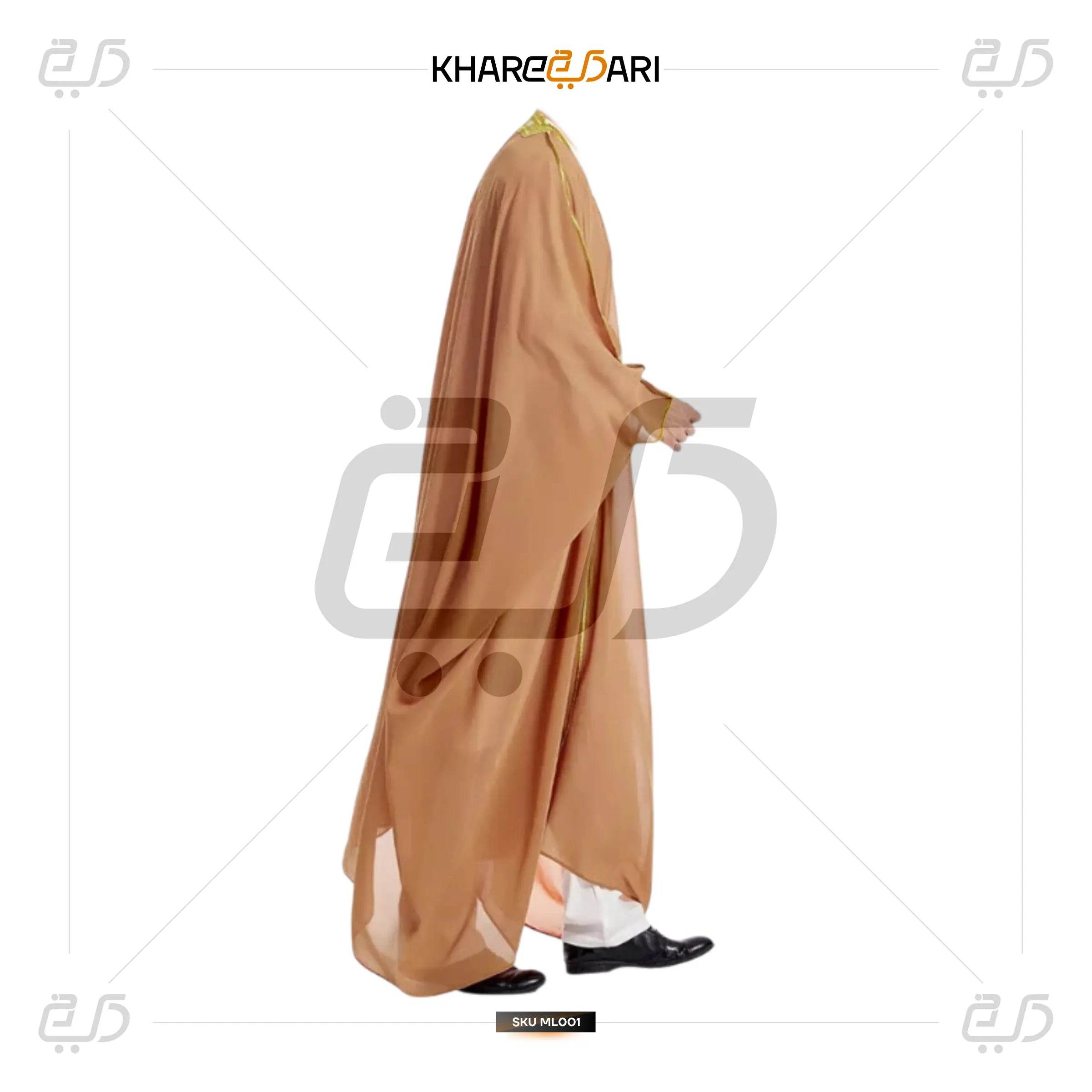 Men`s Arabic Abaya - Bisht - Mishla - Khareedari 