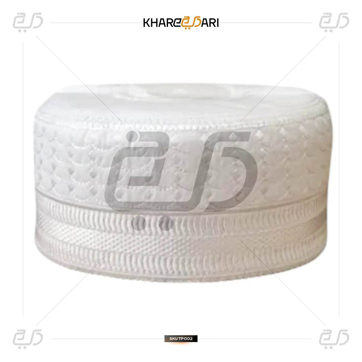 Ruby Arts Jalali Namaz Cap | Zigzag Pattern - Khareedari 
