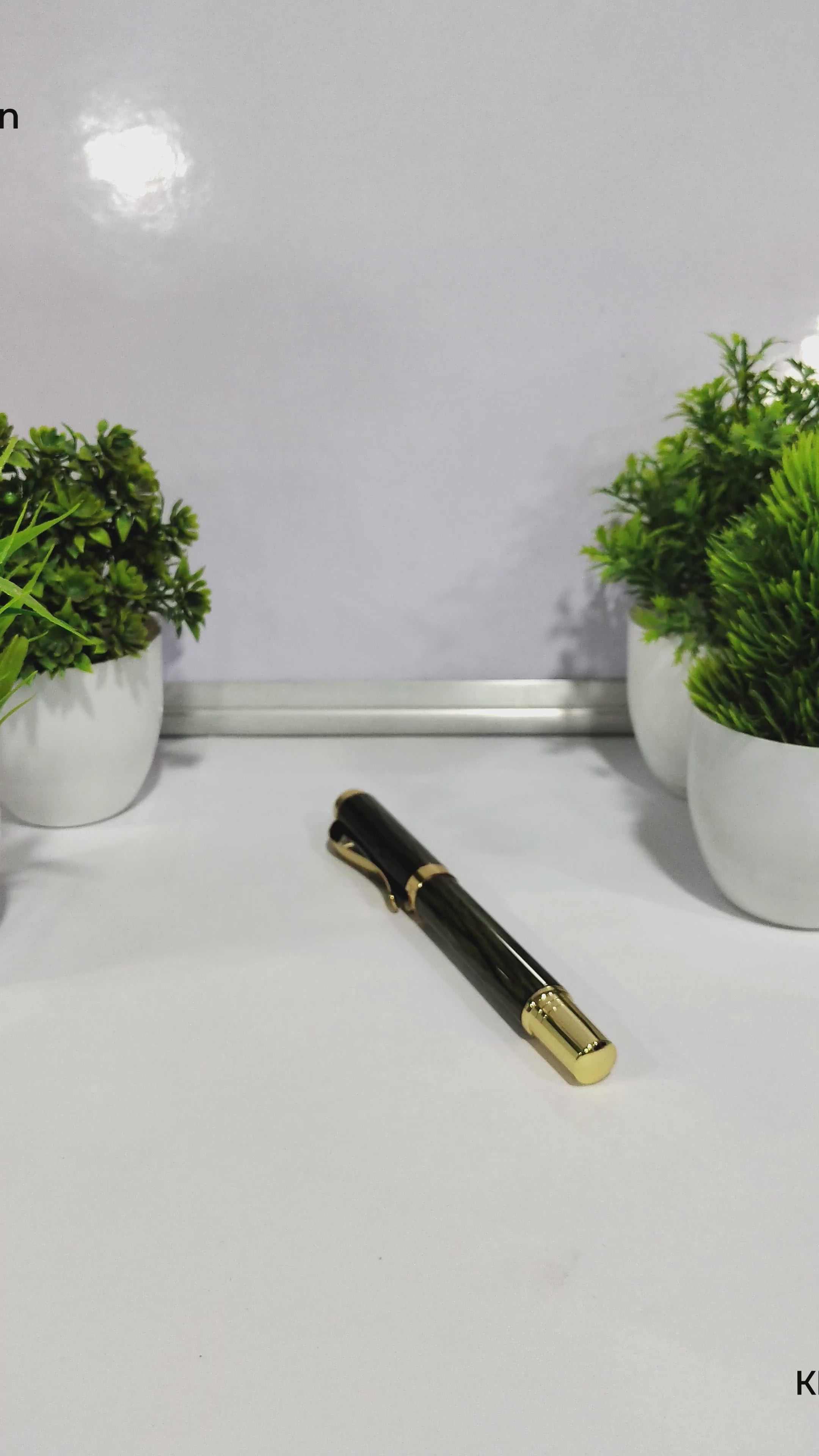 Premium Zaitoon Executive Pen – Green Gold Limited Edition | Customised & Personalised Gift