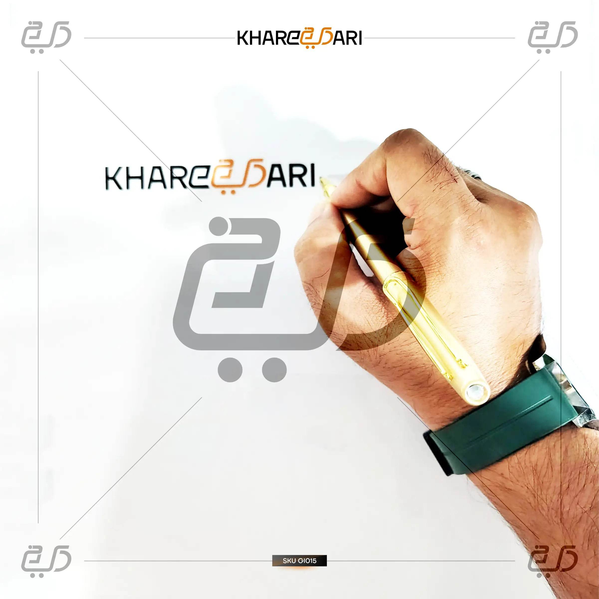 Zarq Golden Gem Pen | Customised & Personalised Gift - Khareedari 