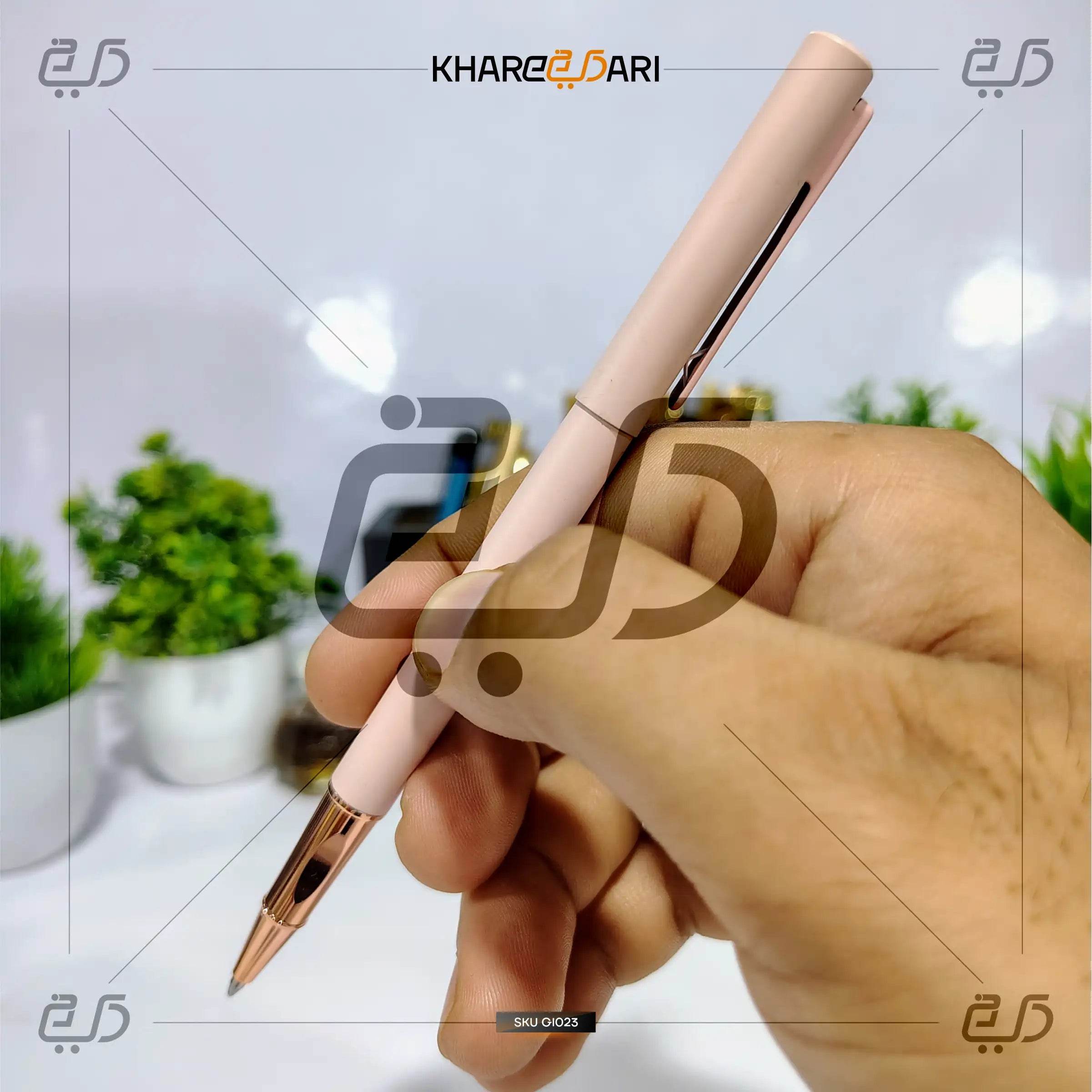 Blush Luxe Pen | Rose Gold Personalised Gift - Khareedari 