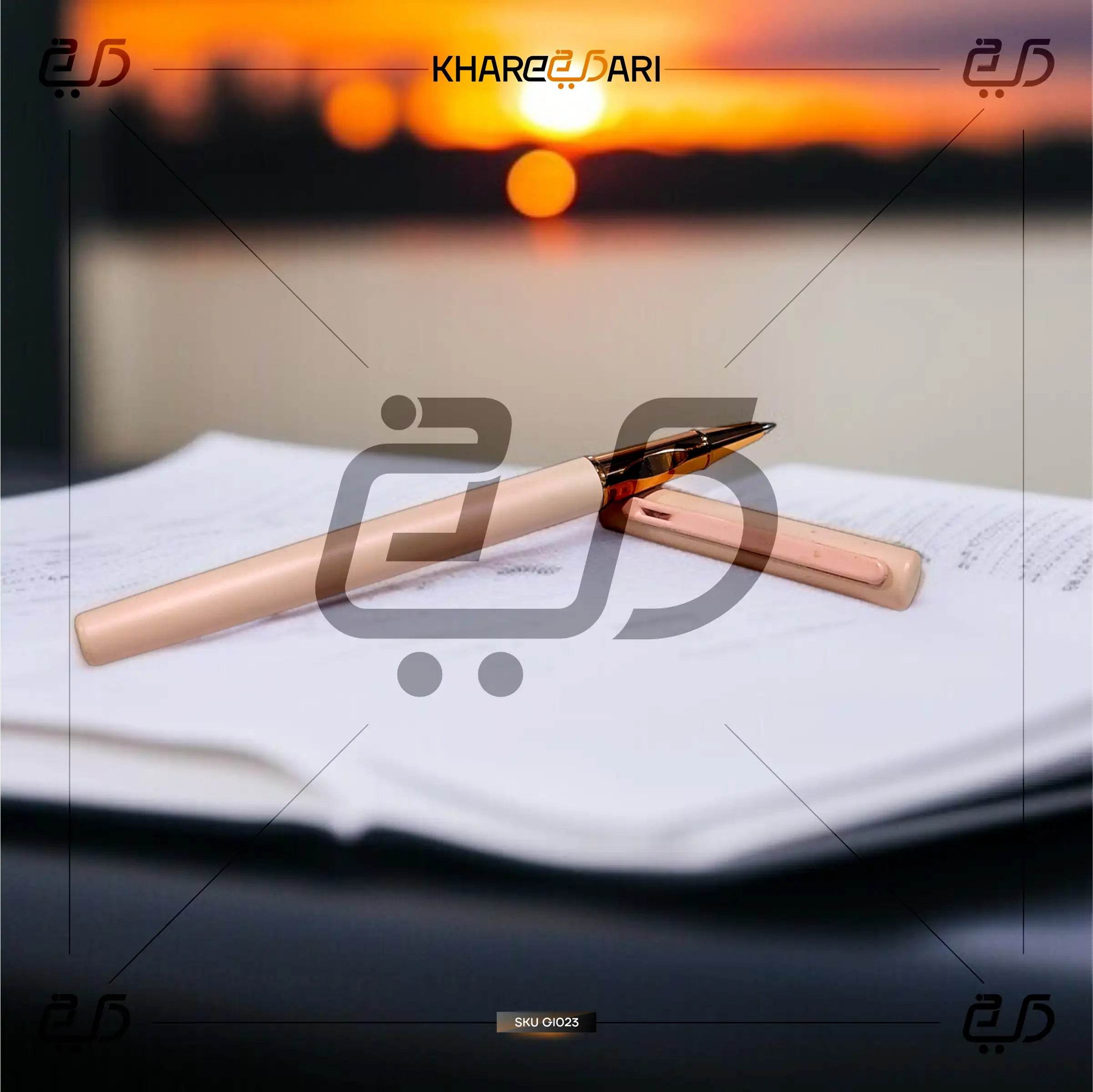 Blush Luxe Pen | Rose Gold Personalised Gift - Khareedari 