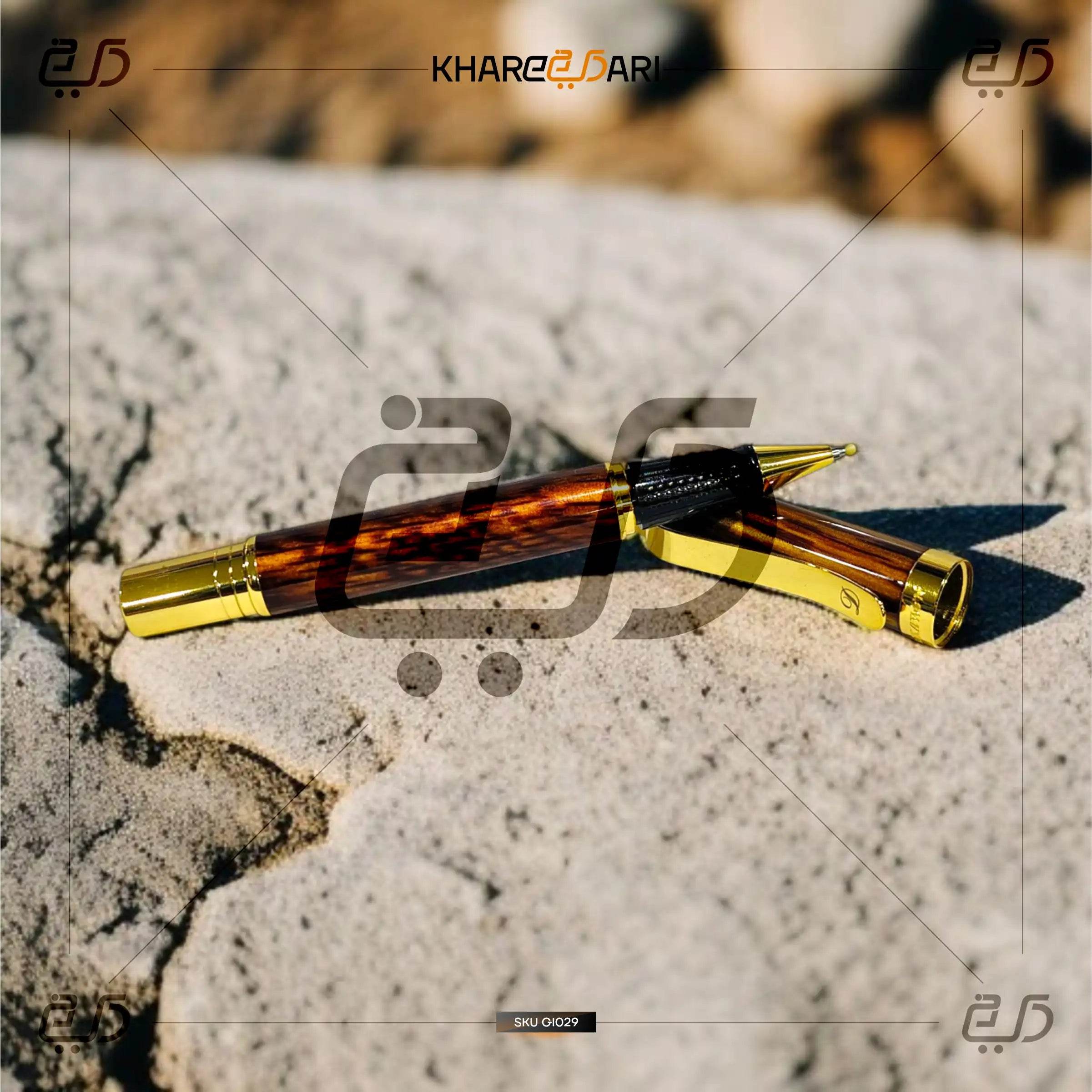 Teak Luxe Pen | Customised & Personalised Gift - Khareedari 