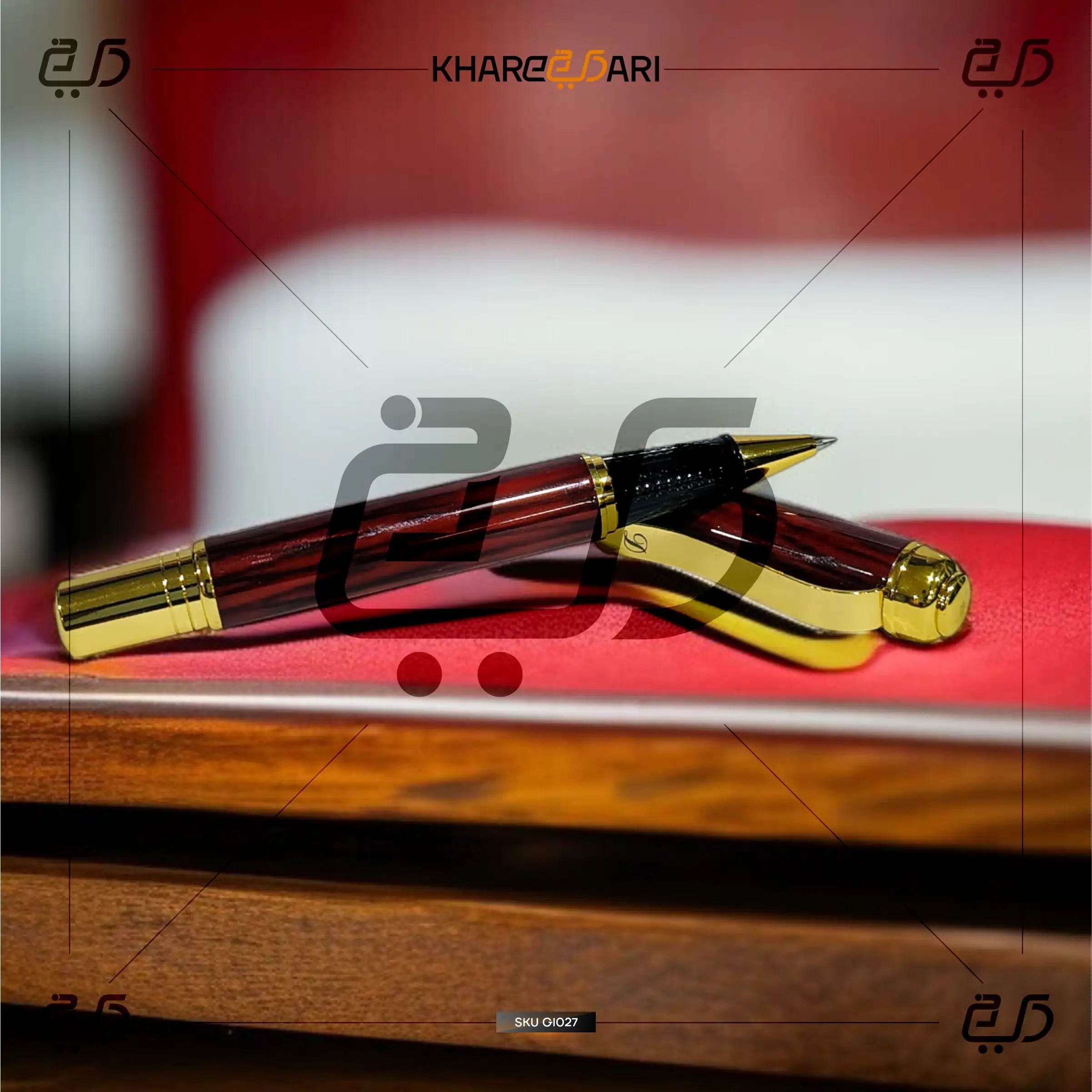 Imperial Maroon Signature Pen | Customised & Personalised Gift - Khareedari 