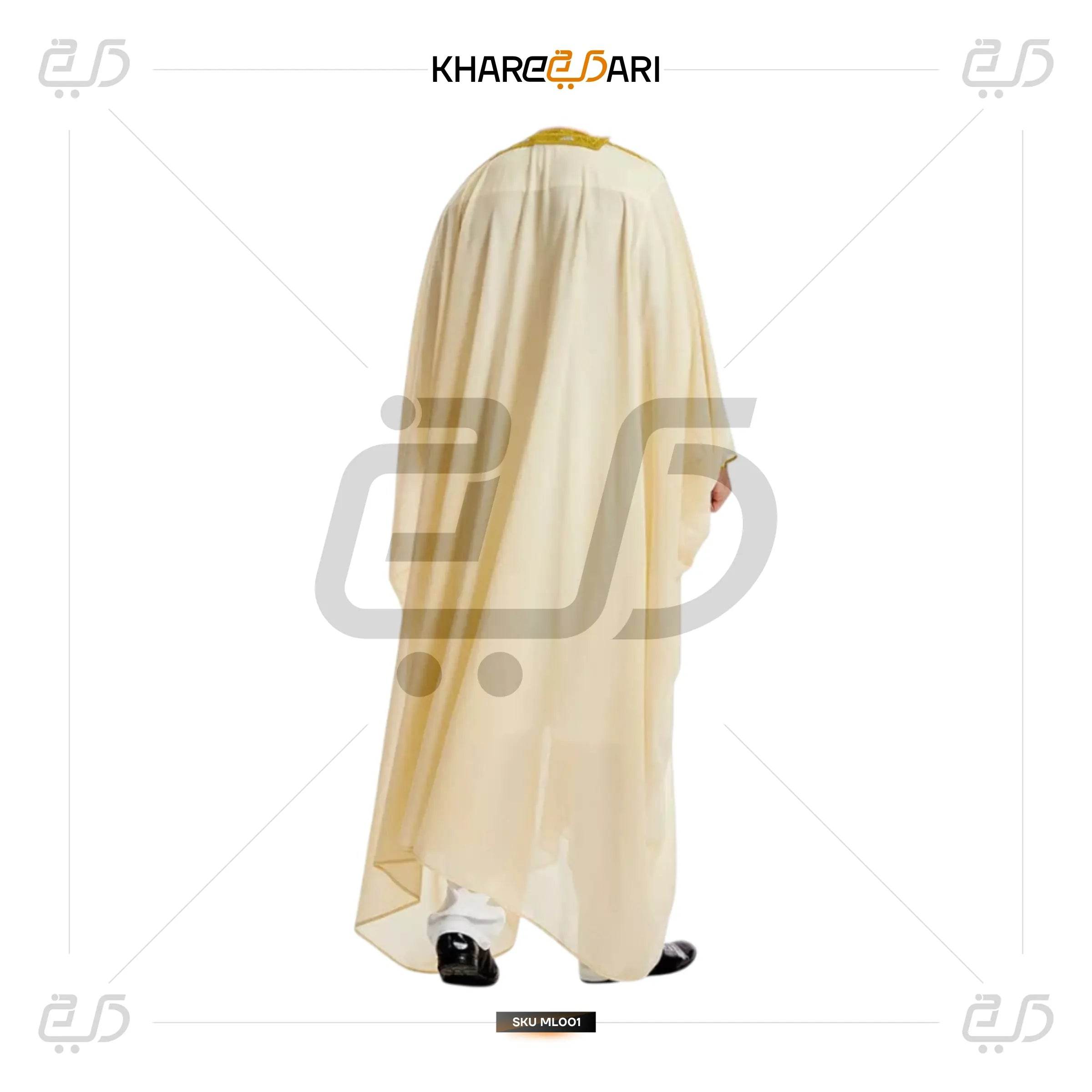 Men`s Arabic Abaya - Bisht - Mishla - Khareedari 