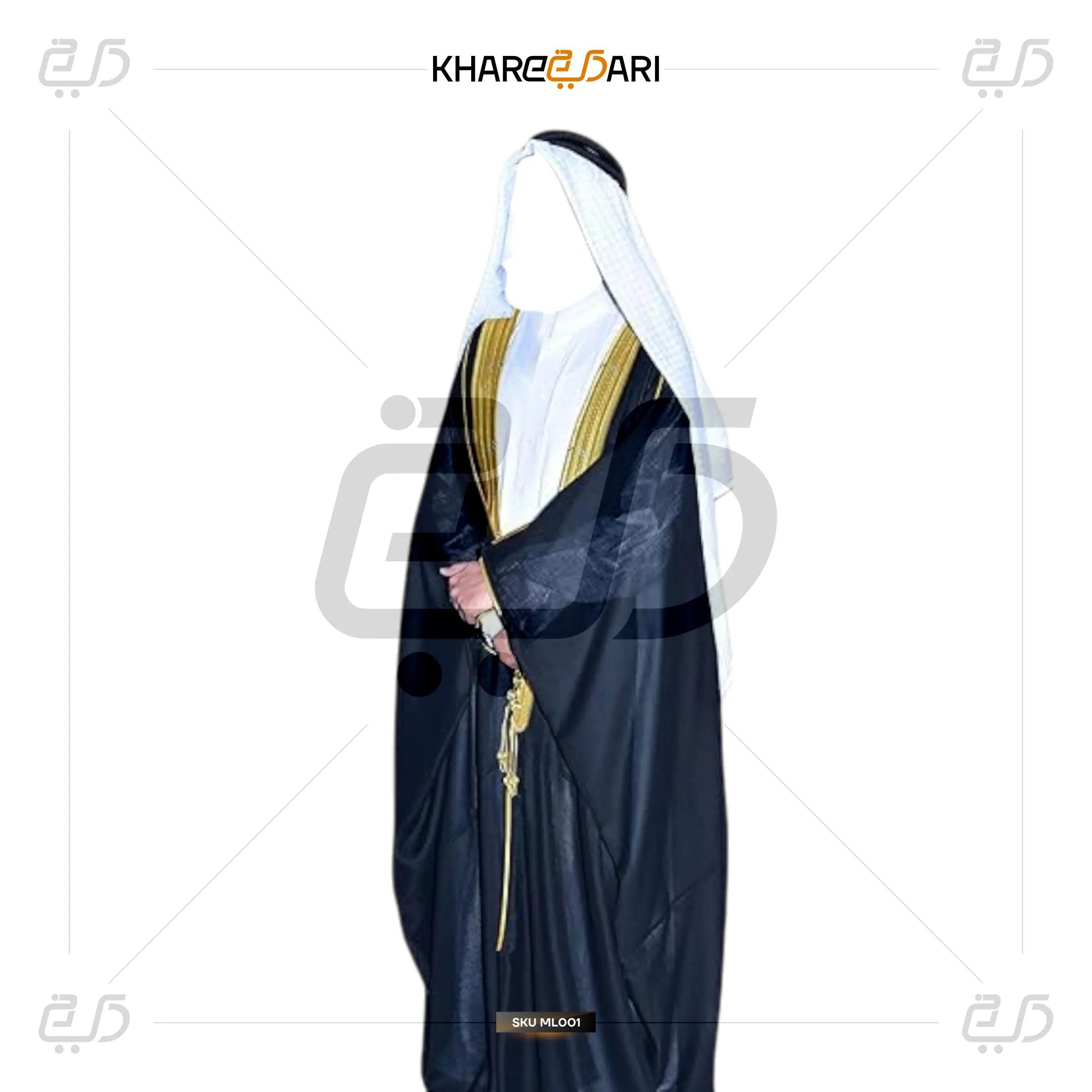 Men`s Arabic Abaya - Bisht - Mishla - Khareedari 
