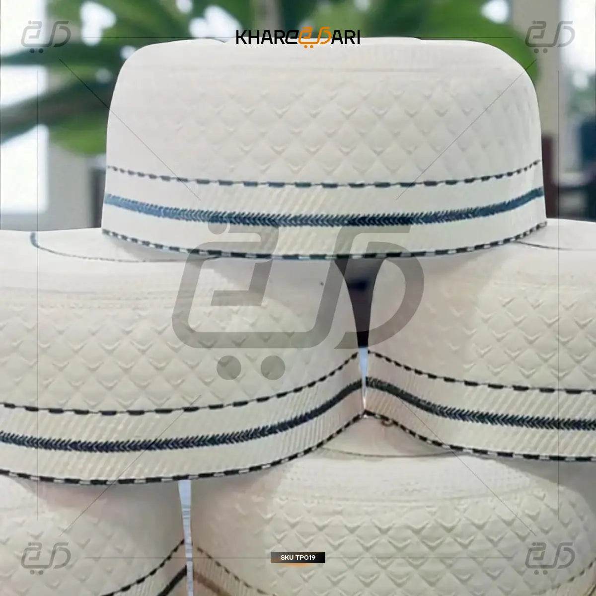 Hind Arabian Namaz Topi | Traditional Islamic Prayer Cap for Men - Khareedari 