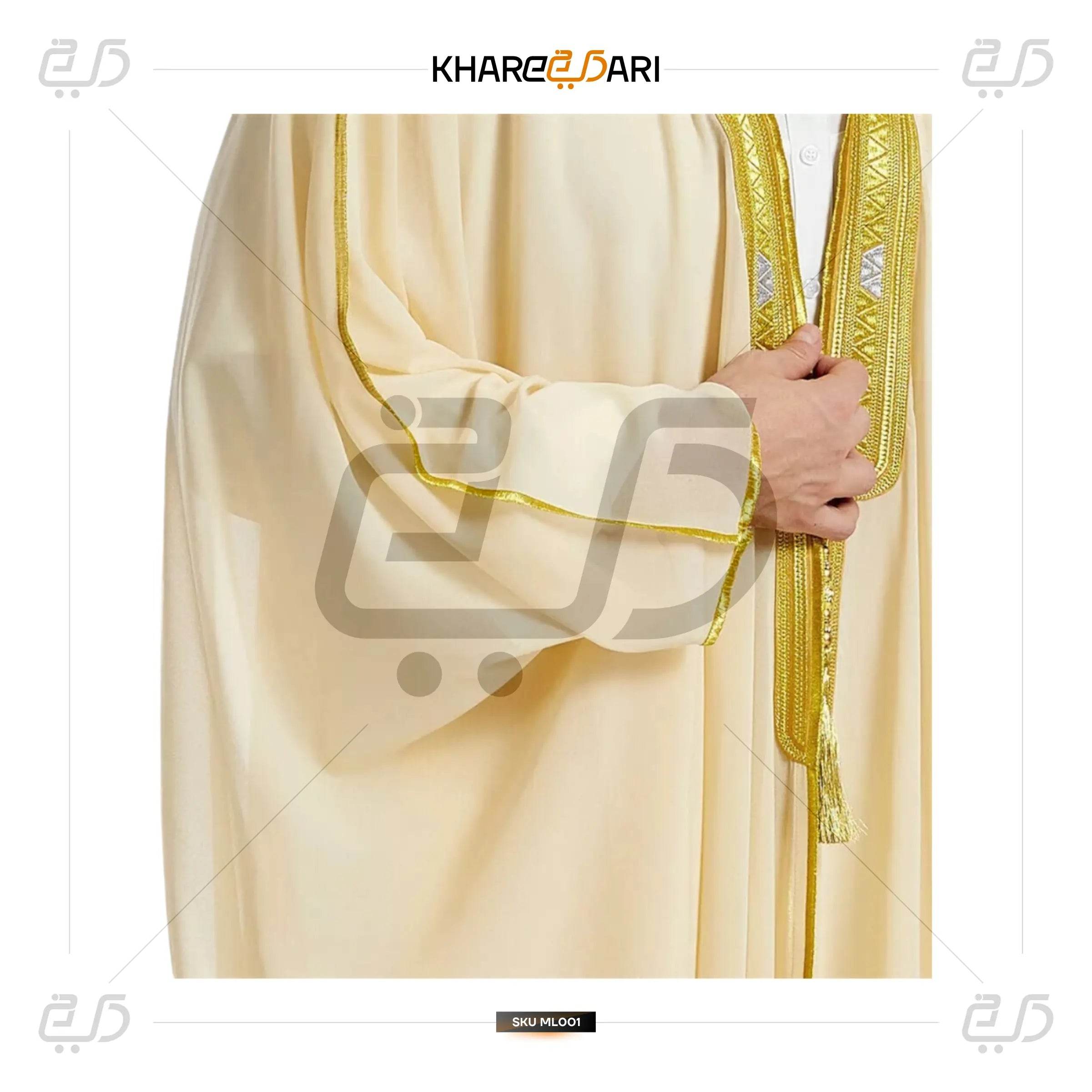 Men`s Arabic Abaya - Bisht - Mishla - Khareedari 